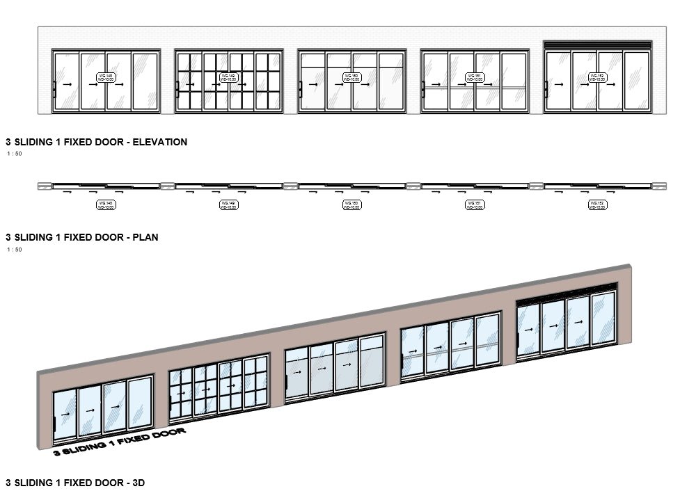 BIMcraftHQ - Container Set - BIMcraftHQ Window Container Set