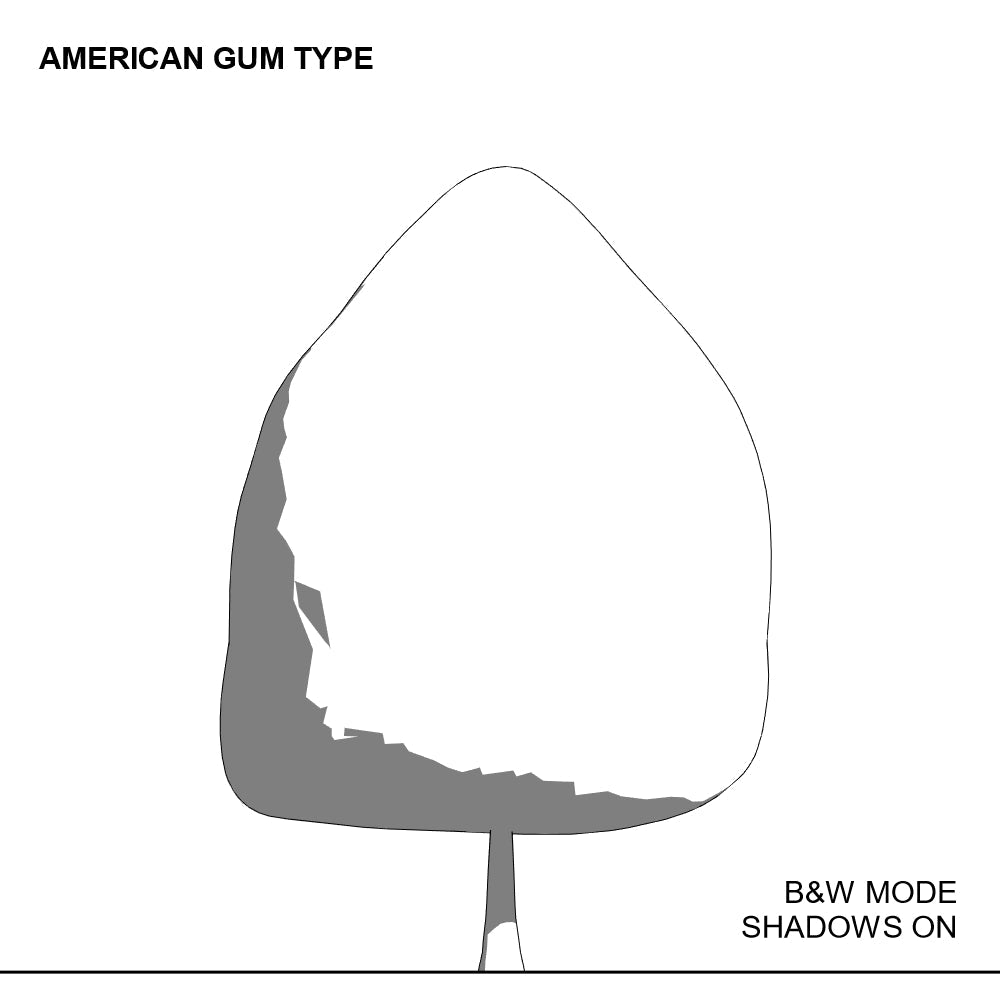 BIMcraftHQ - Planting - Sweetgum Tree