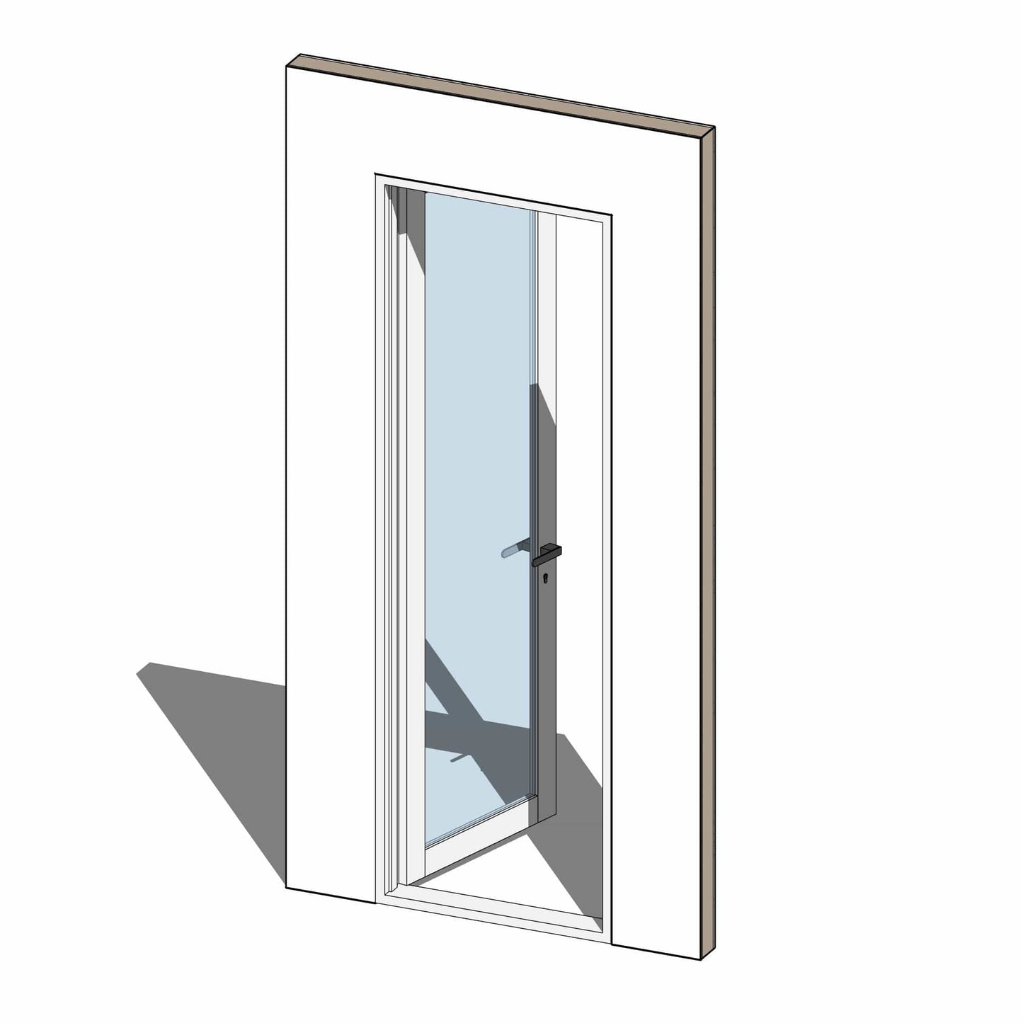 BIMcraftHQ-Doors-Single Swing Door