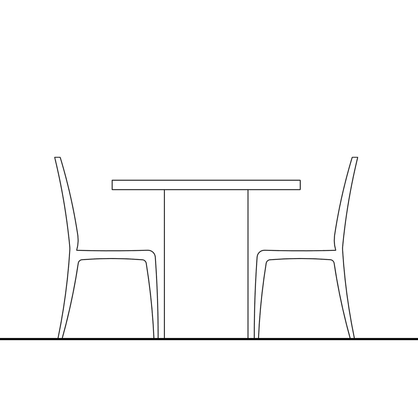 BIMcraftHQ-Furniture-Table and Chair Set