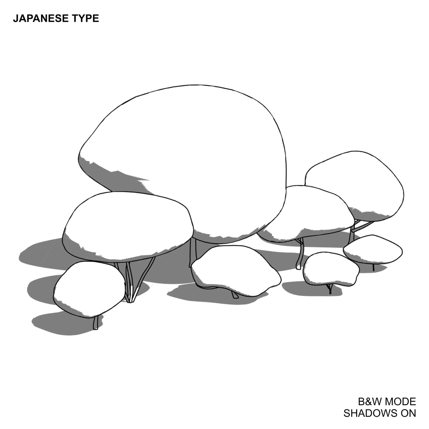 BIMcraftHQ-Planting-Japanese Tree Pack