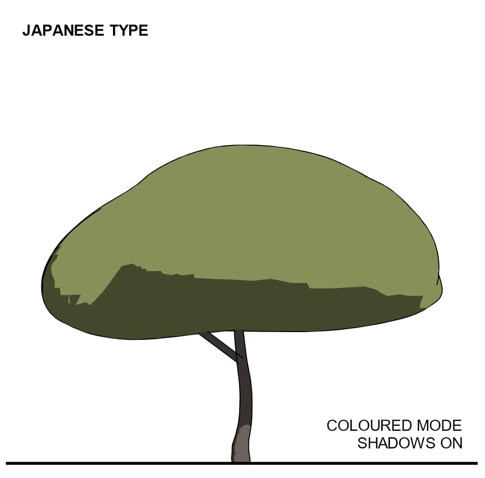 BIMcraftHQ-Planting-Japanese Tree Pack