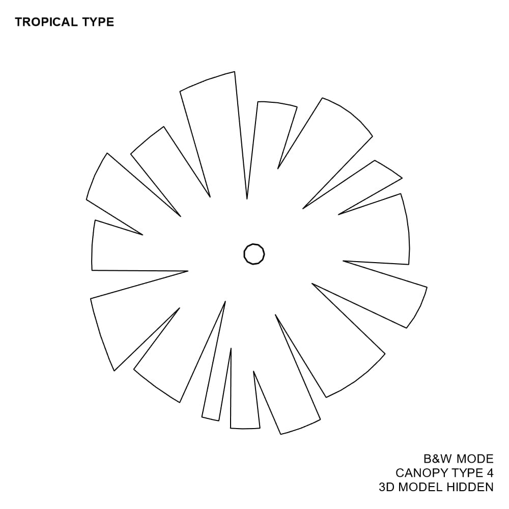 BIMcraftHQ-Planting-Tropical Tree Pack