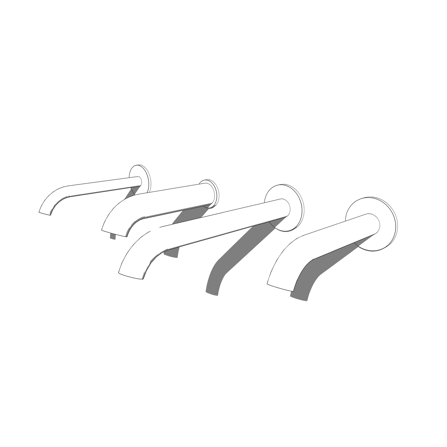 BIMcraftHQ-Plumbing Fixtures-Circular Wall Spout