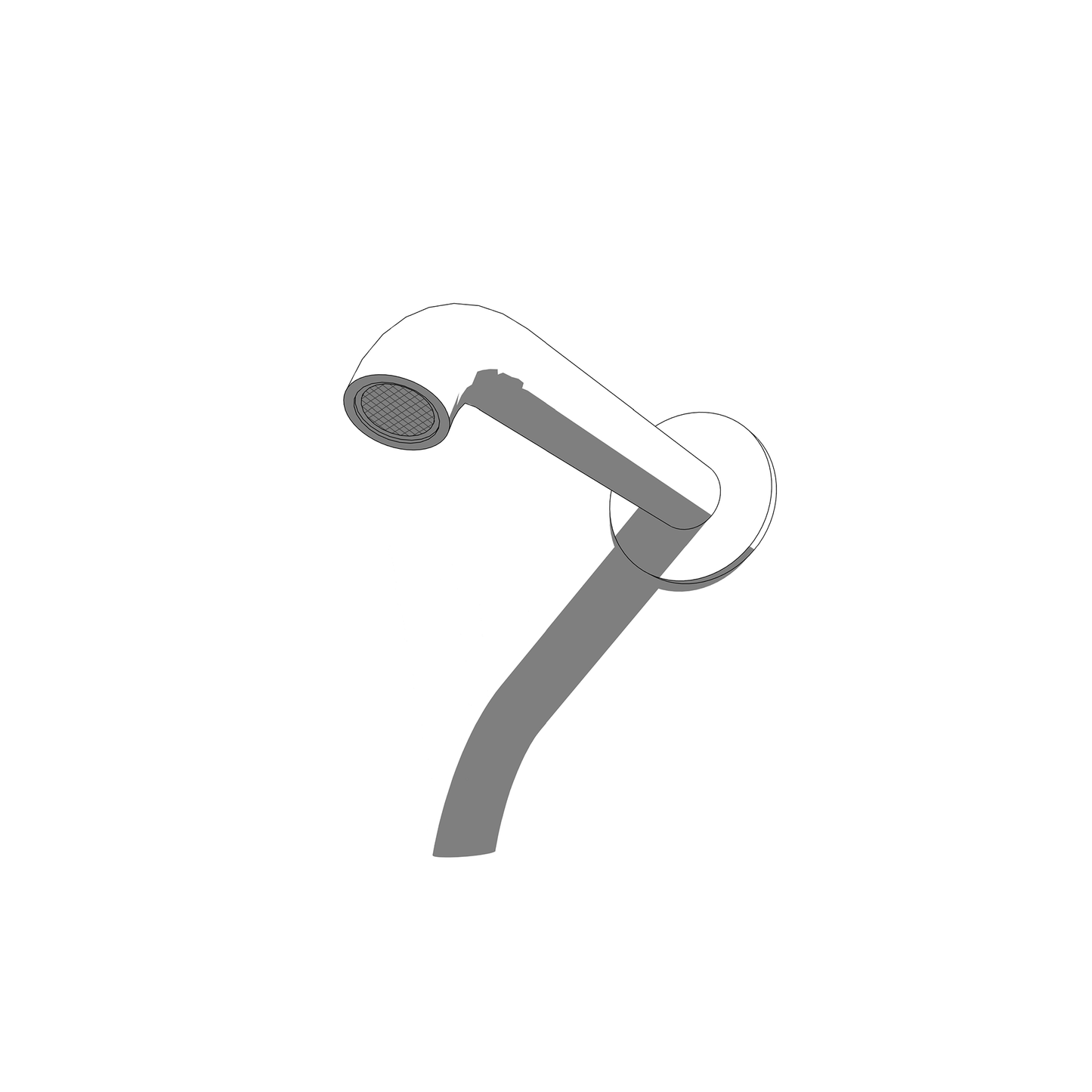 BIMcraftHQ-Plumbing Fixtures-Circular Wall Spout
