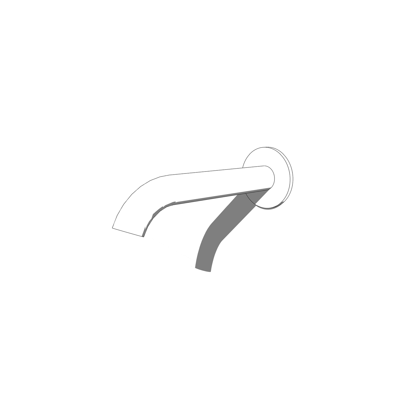 BIMcraftHQ-Plumbing Fixtures-Circular Wall Spout
