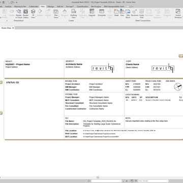 BIMcraftHQ-Template-BIMcraftHQ Project Template Bundle
