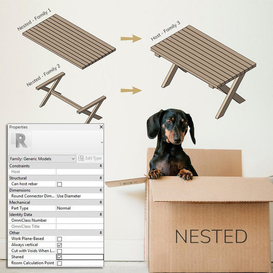 A Quick Breakdown of Nested and Shared Families - BIMcraftHQ