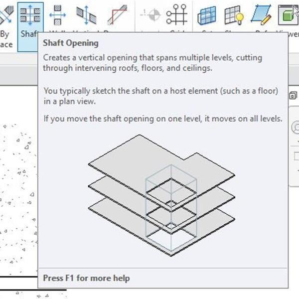 Shaft Spring Line Shaft Openings and Symbolic Lines – BIMcraftHQ