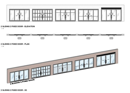 BIMcraftHQ - Container Set - BIMcraftHQ Window Container Set
