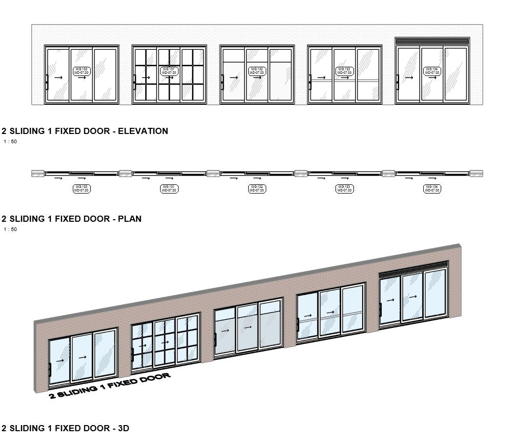 BIMcraftHQ - Container Set - BIMcraftHQ Window Container Set