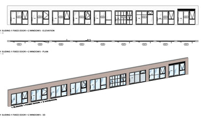 BIMcraftHQ - Container Set - BIMcraftHQ Window Container Set