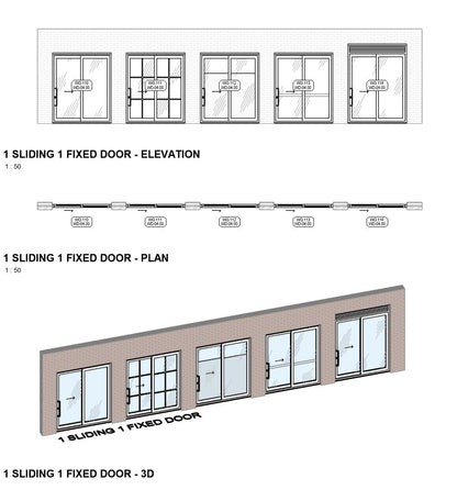 BIMcraftHQ - Container Set - BIMcraftHQ Window Container Set