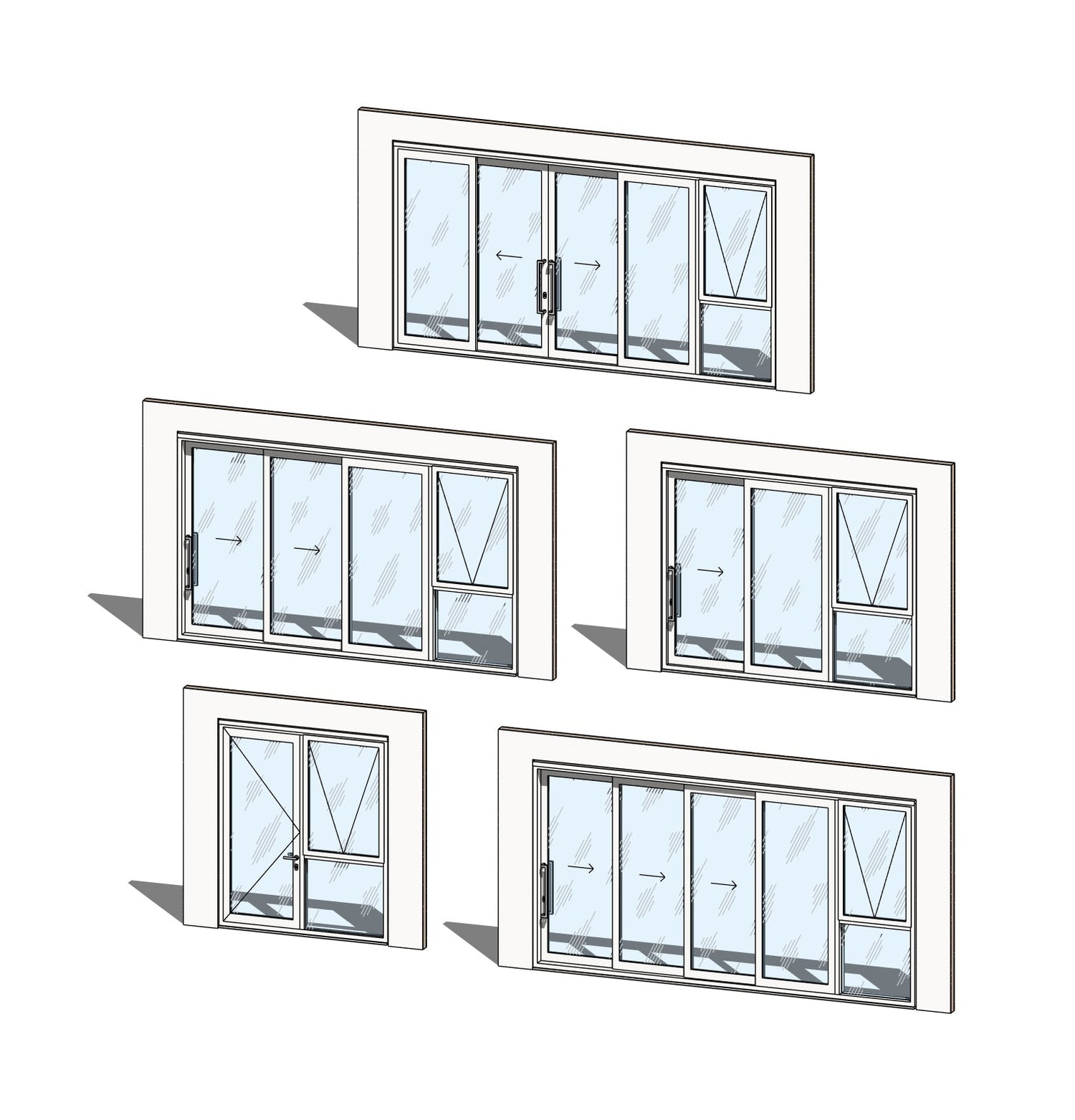 BIMcraftHQ - Container Set - BIMcraftHQ Window Container Set