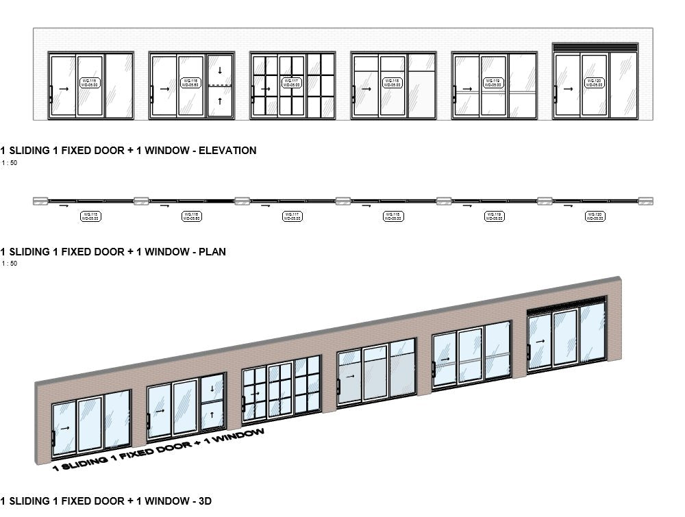 BIMcraftHQ - Container Set - BIMcraftHQ Window Container Set