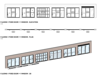 BIMcraftHQ - Container Set - BIMcraftHQ Window Container Set