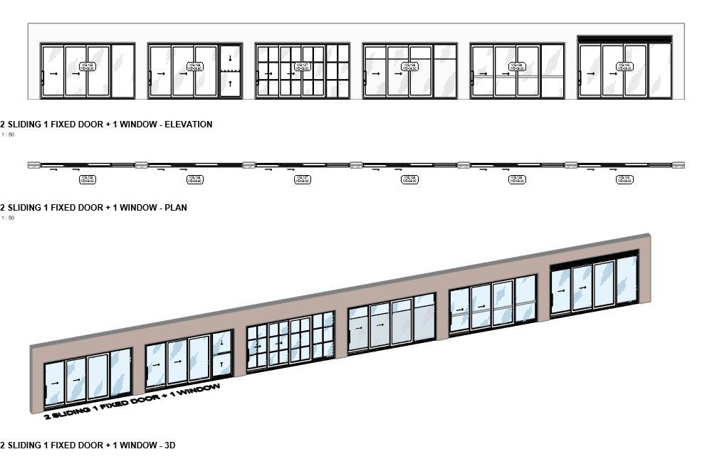 BIMcraftHQ - Container Set - BIMcraftHQ Window Container Set