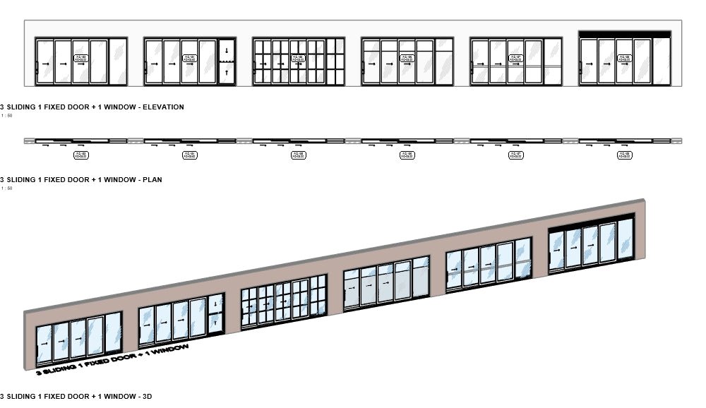 BIMcraftHQ - Container Set - BIMcraftHQ Window Container Set