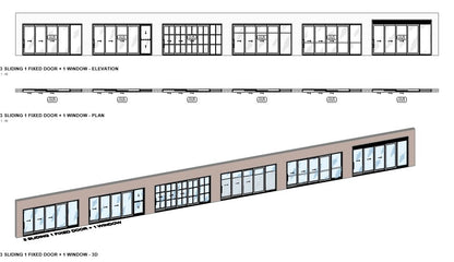 BIMcraftHQ - Container Set - BIMcraftHQ Window Container Set
