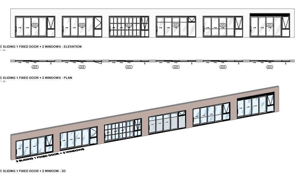 BIMcraftHQ - Container Set - BIMcraftHQ Window Container Set