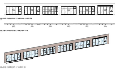 BIMcraftHQ - Container Set - BIMcraftHQ Window Container Set