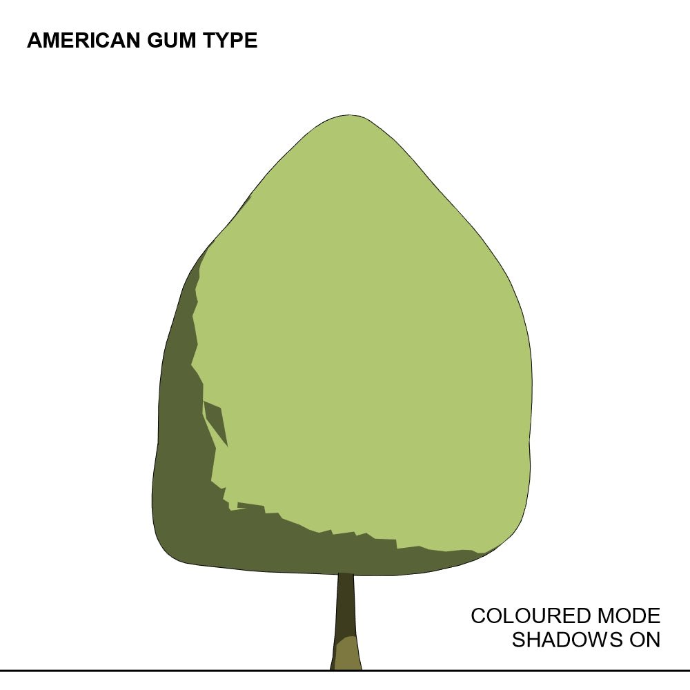 BIMcraftHQ - Planting - Sweetgum Tree