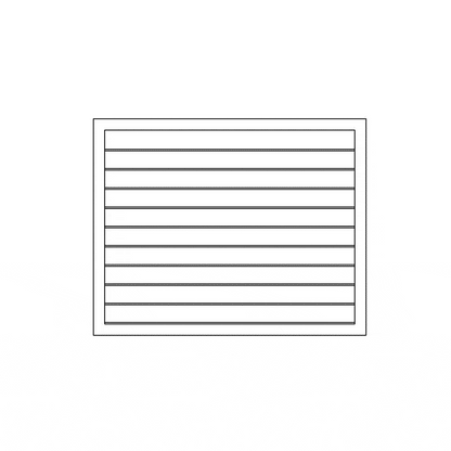 BIMcraftHQ-Air Terminals-Louvered Ventilation Grill