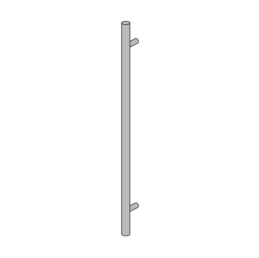 BIMcraftHQ-Door Hardware-Circular Pull Bar Door Handle