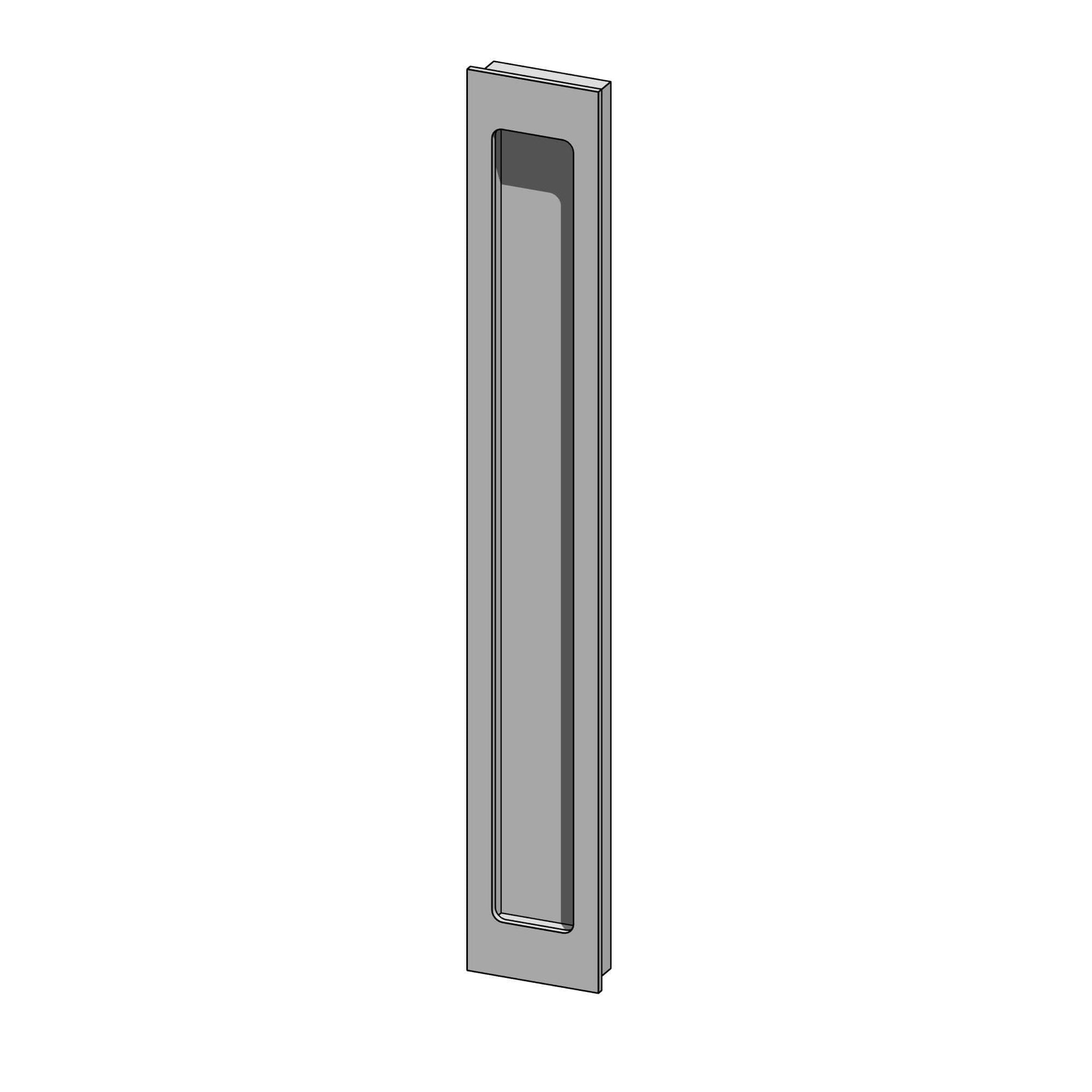 BIMcraftHQ-Door Hardware-Flush Sliding Door Handle