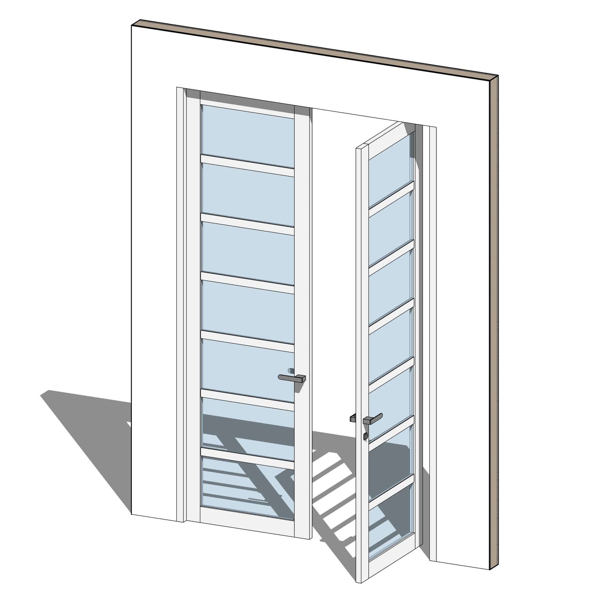 BIMcraftHQ-Doors-Double Pivot Door