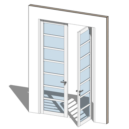 BIMcraftHQ-Doors-Double Pivot Door