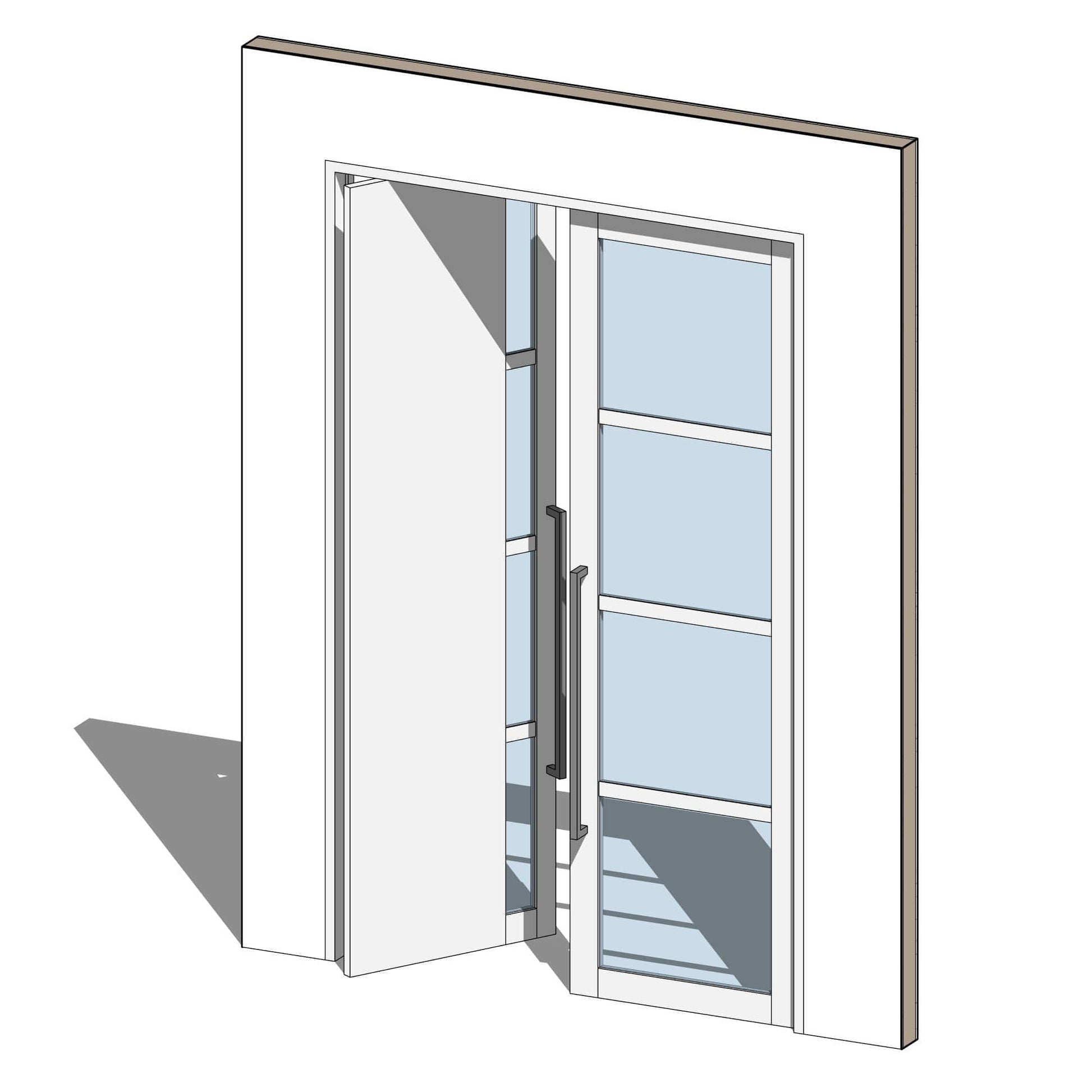 BIMcraftHQ-Doors-Double Pivot Door