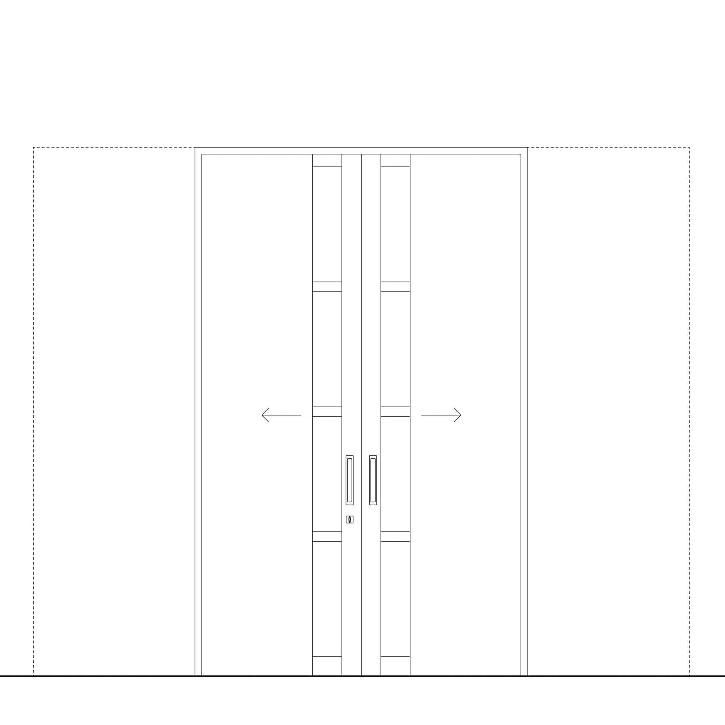 BIMcraftHQ-Doors-Double Sliding Door