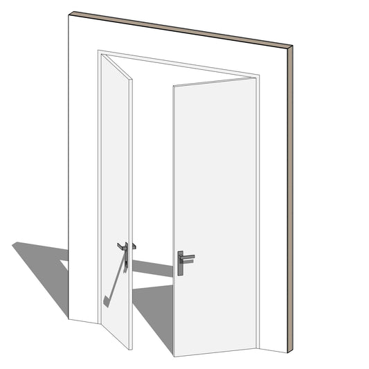 BIMcraftHQ-Doors-Double Swing Door