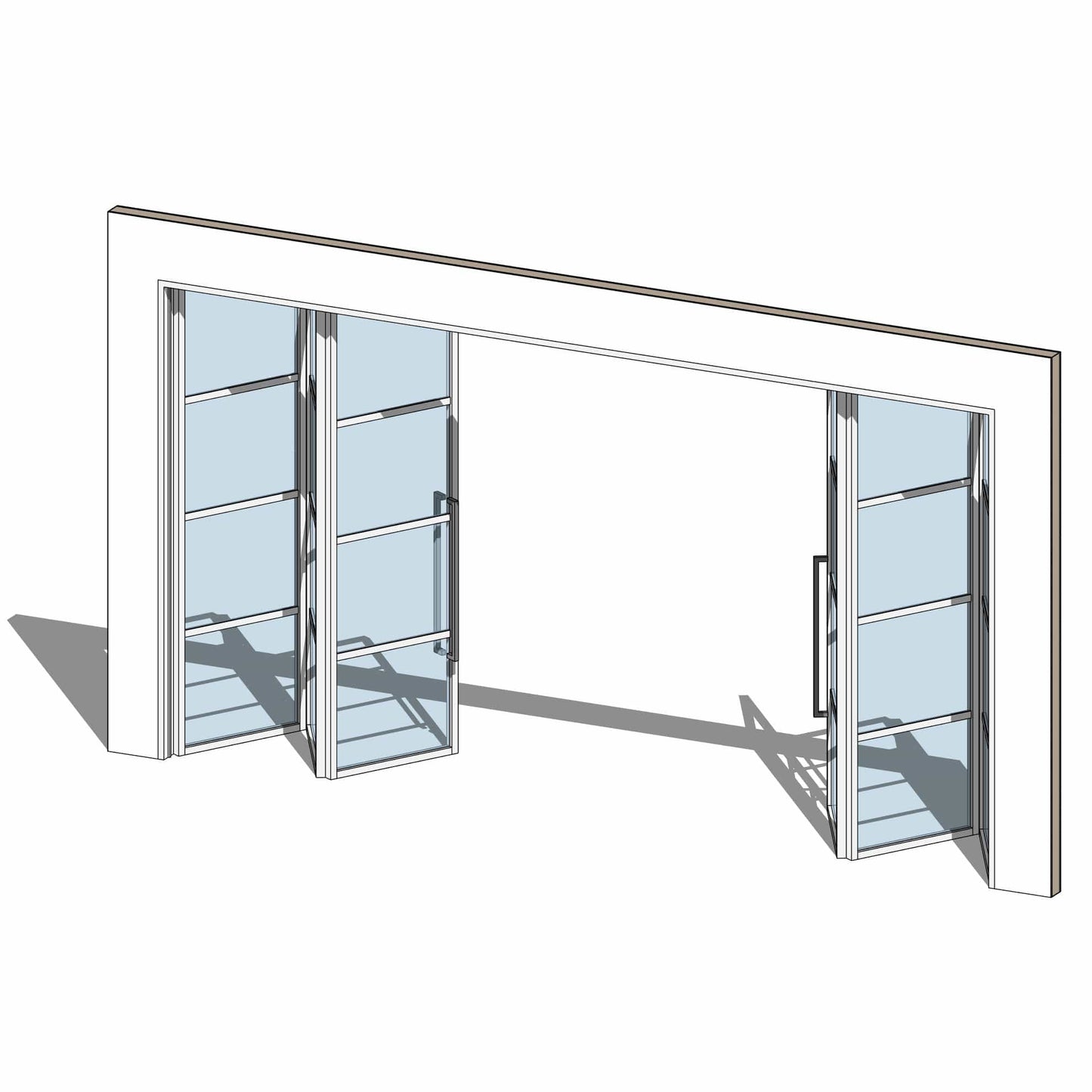 BIMcraftHQ-Doors-Multiple Folding Door Set
