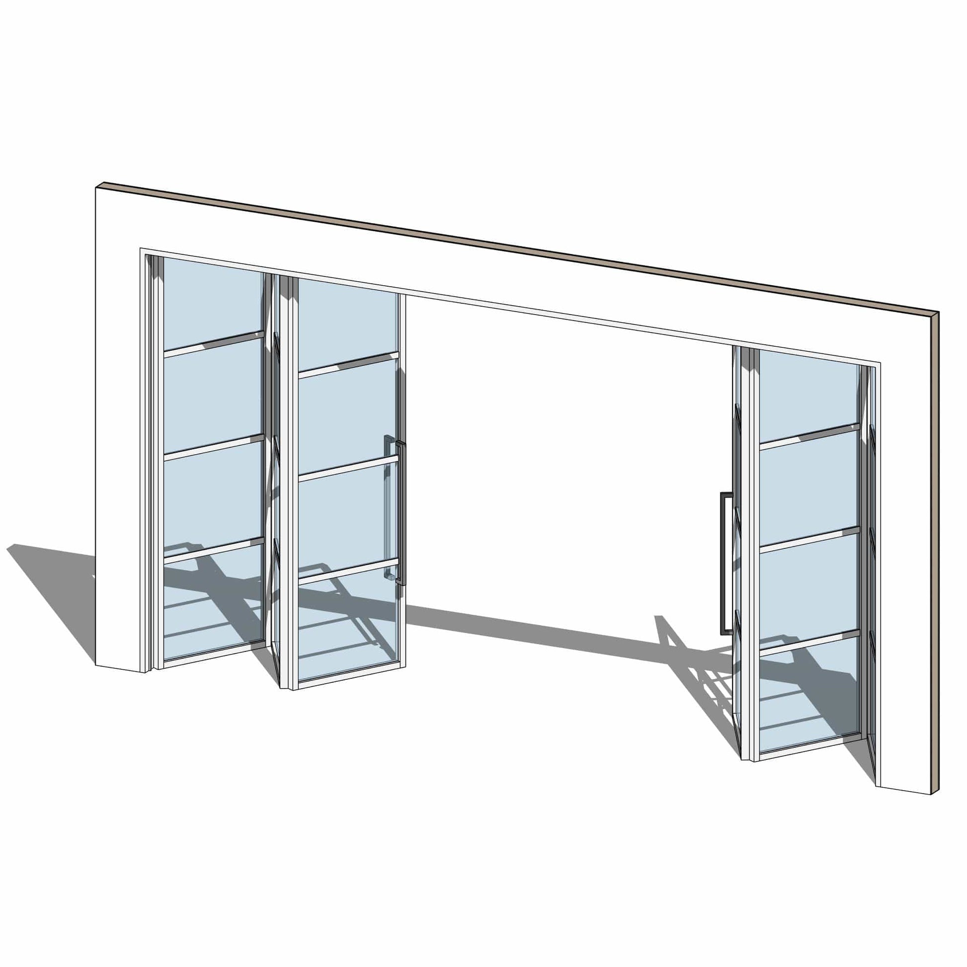 BIMcraftHQ-Doors-Multiple Folding Door Set