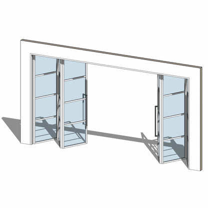 BIMcraftHQ-Doors-Multiple Folding Door Set