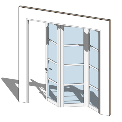 BIMcraftHQ-Doors-Multiple Folding Door Set