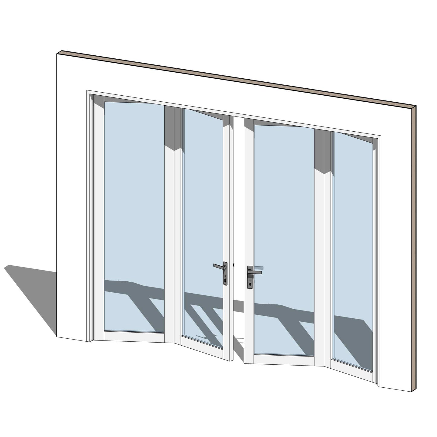 BIMcraftHQ-Doors-Multiple Folding Door Set