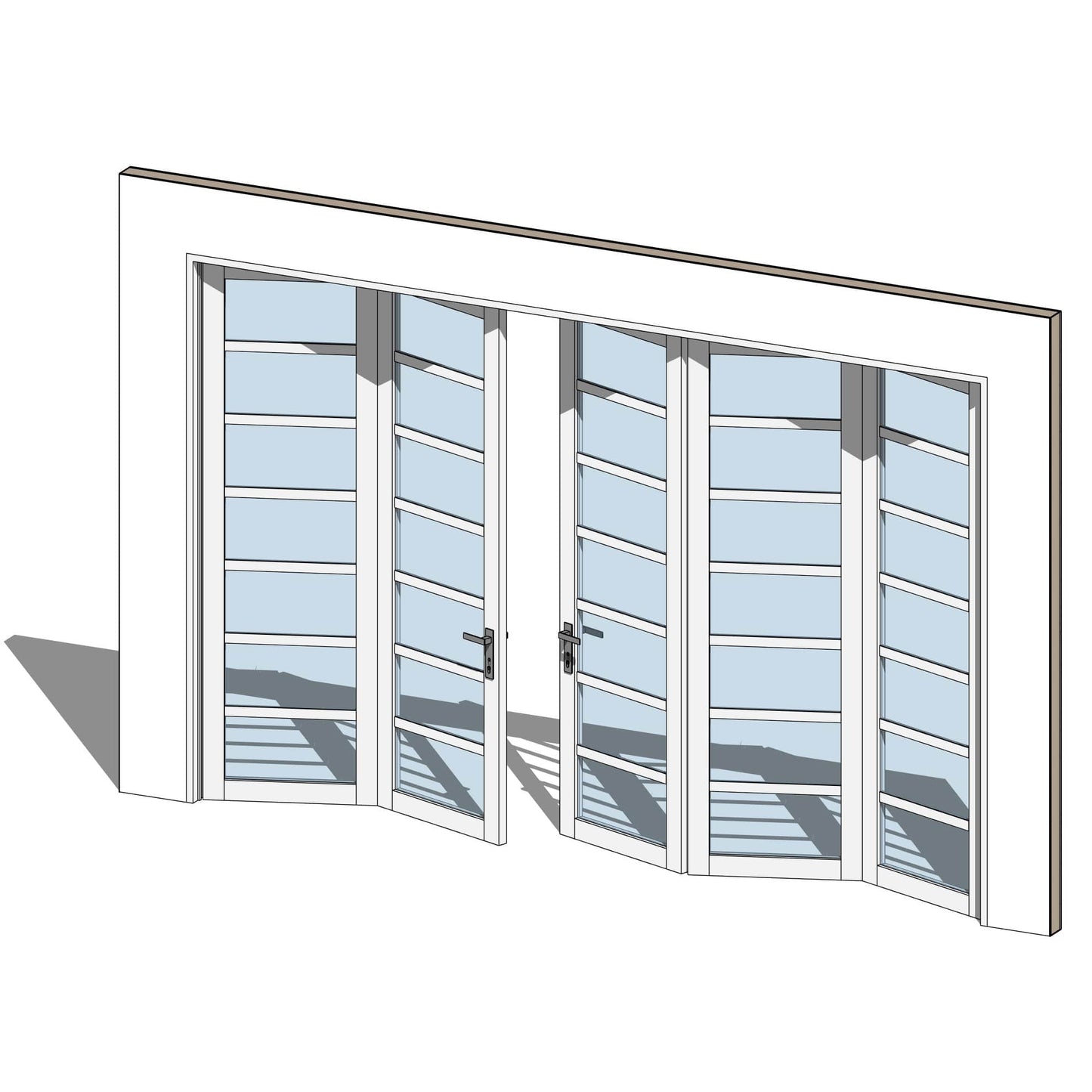 BIMcraftHQ-Doors-Multiple Folding Door Set