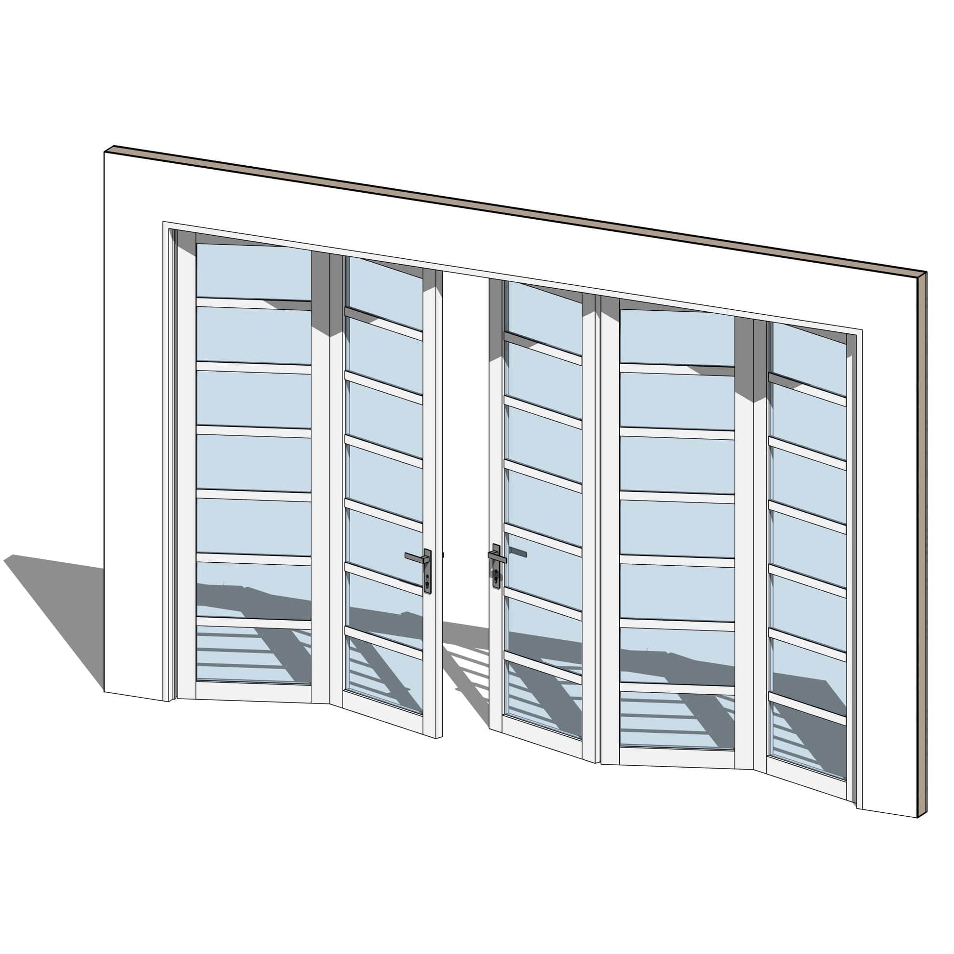 BIMcraftHQ-Doors-Multiple Folding Door Set