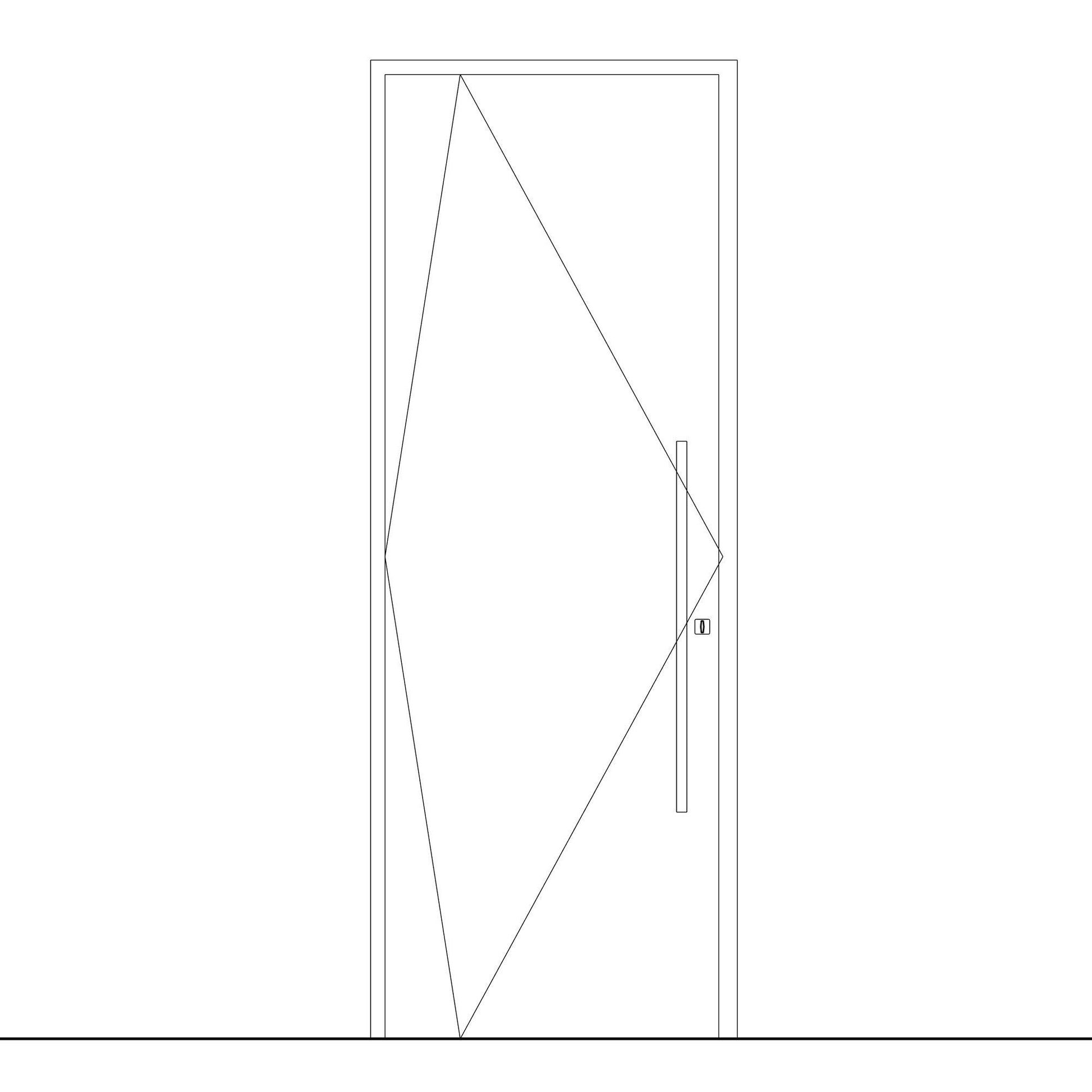 BIMcraftHQ-Doors-Single Pivot Door
