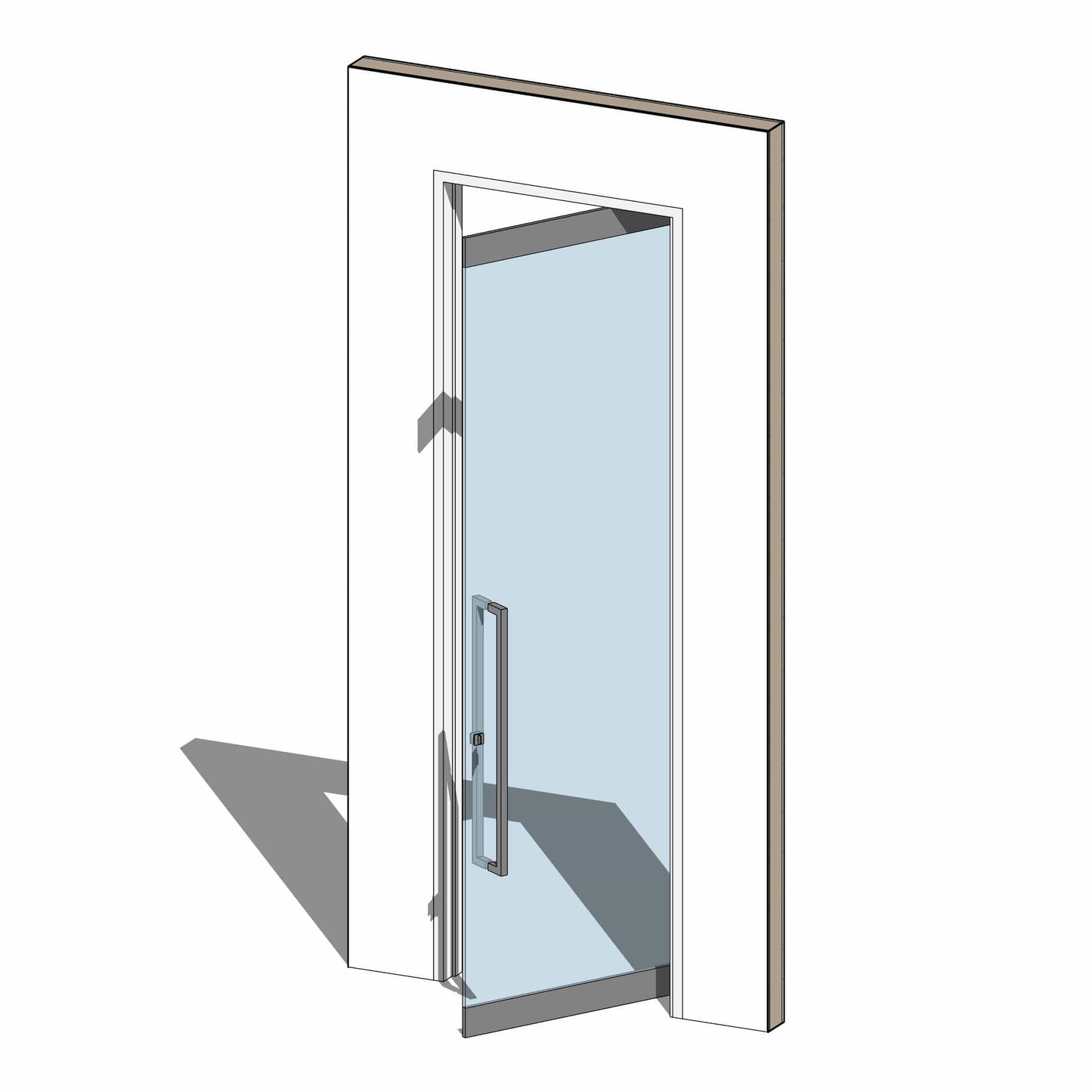 BIMcraftHQ-Doors-Single Pivot Door