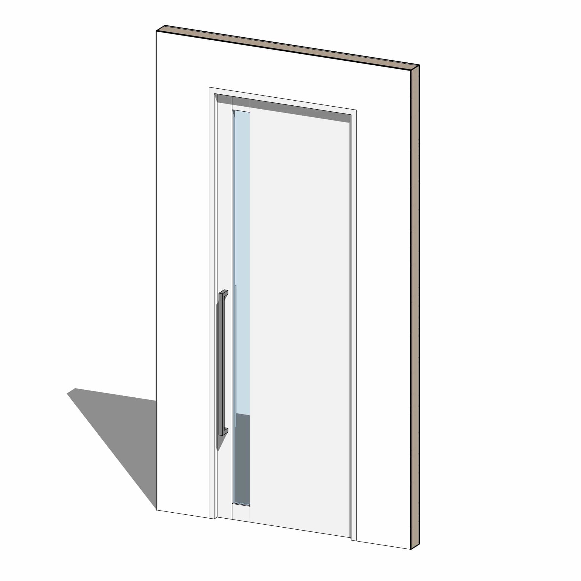 BIMcraftHQ-Doors-Single Pivot Door