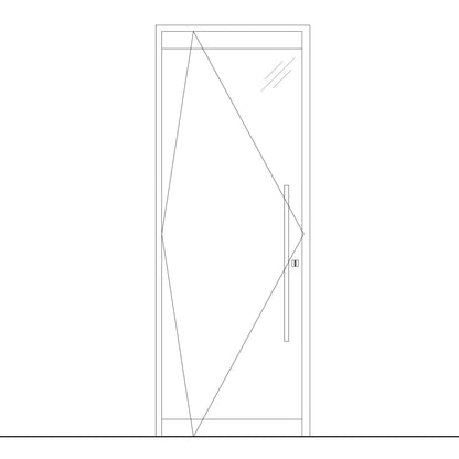 BIMcraftHQ-Doors-Single Pivot Door