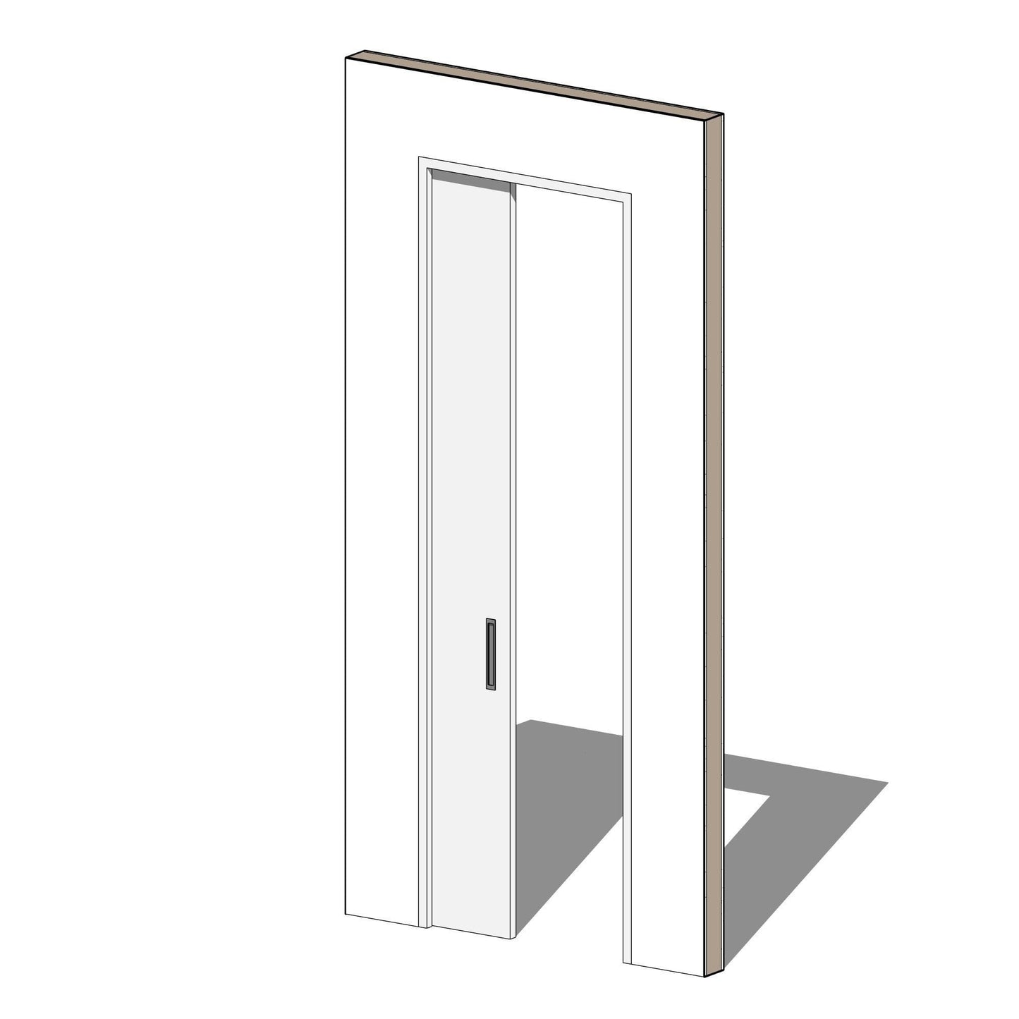 BIMcraftHQ-Doors-Single Sliding Door