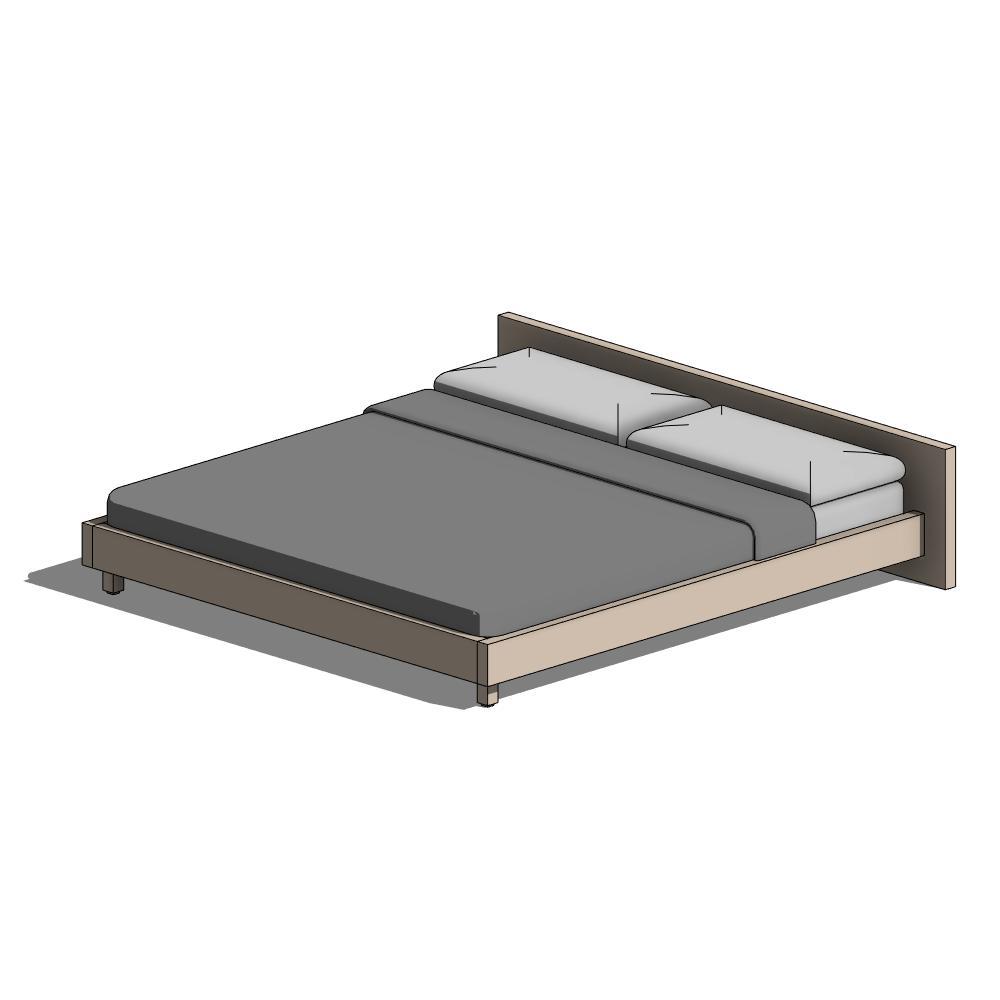 BIMcraftHQ-Furniture-Adjustable Bed