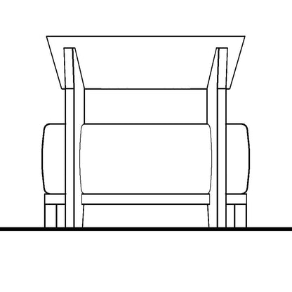 BIMcraftHQ-Furniture-Flexform Thomas Armchair