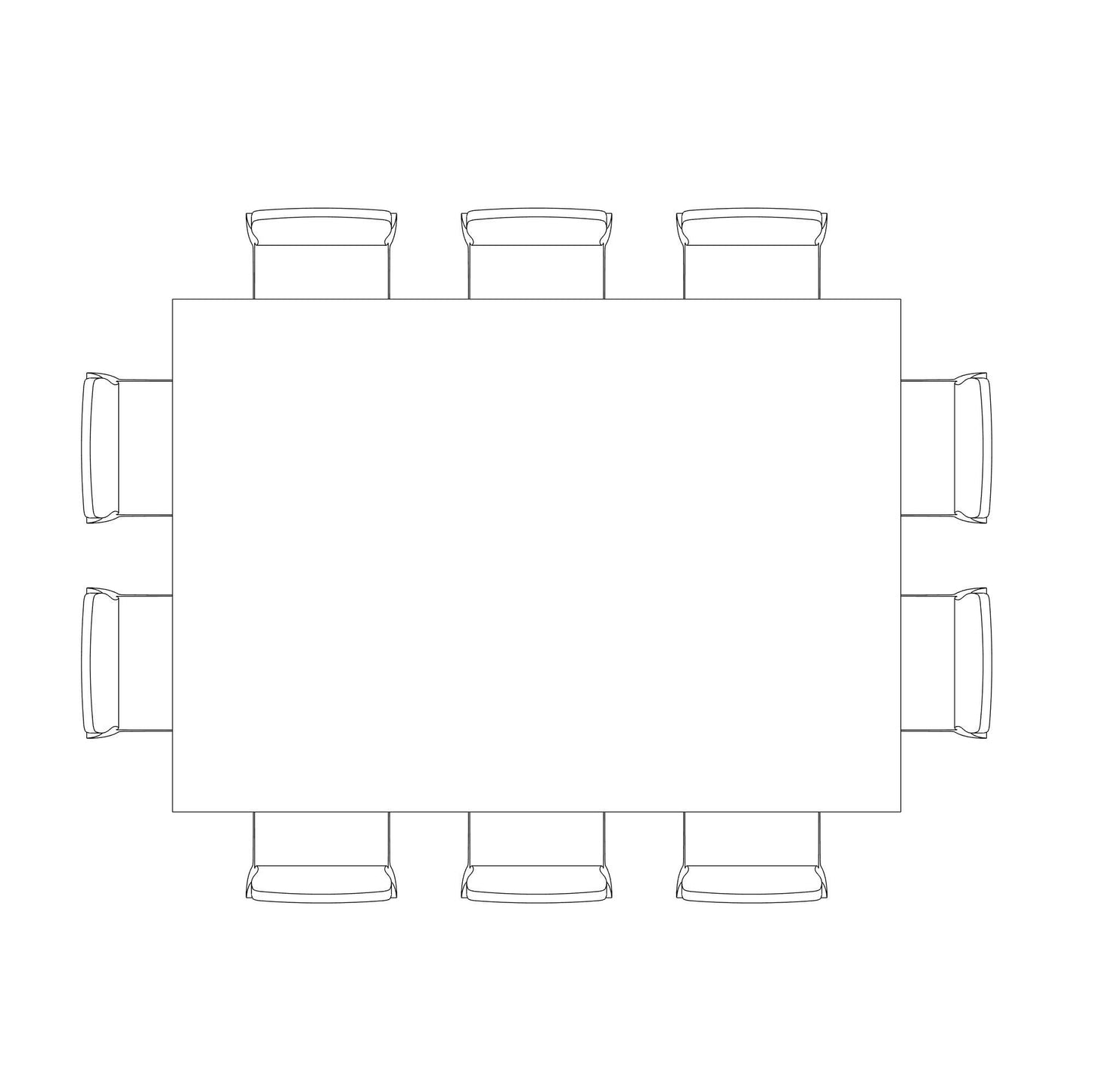BIMcraftHQ-Furniture-Table and Chair Set