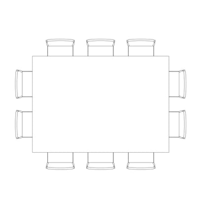 BIMcraftHQ-Furniture-Table and Chair Set